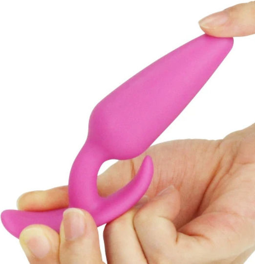 Lovetoy Lure Me Silicone Anal Plug Small Pink
