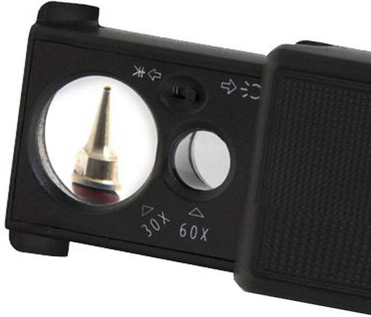 Iwata Illuminated Magnifier Glass LED Magnifying Lens Iwata