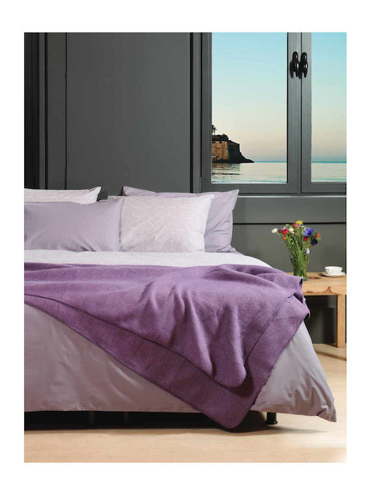 Cannon Παπλωματοθήκη Βαμβακερή Υπέρδιπλη 230x250 Fresh Grey Ridge