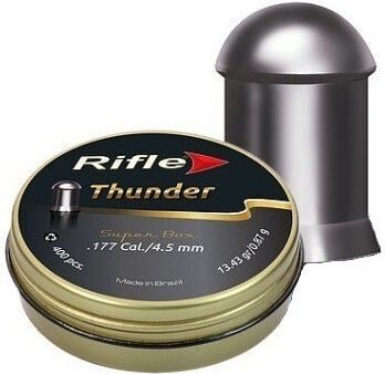 Rifle Thunder Luftgewehrkugeln 4,5mm 400 Stück
