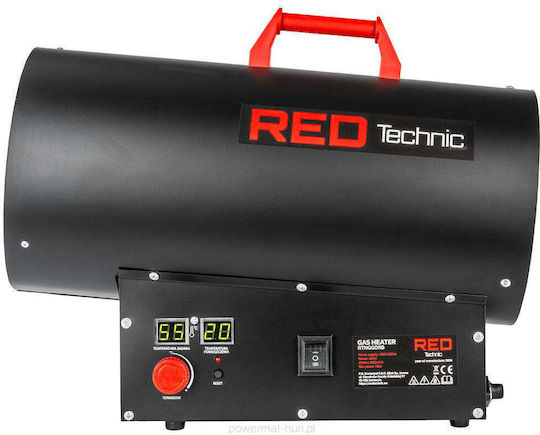 Încălzitor pe gaz 45 Kw Red Technic Rtngg0118
