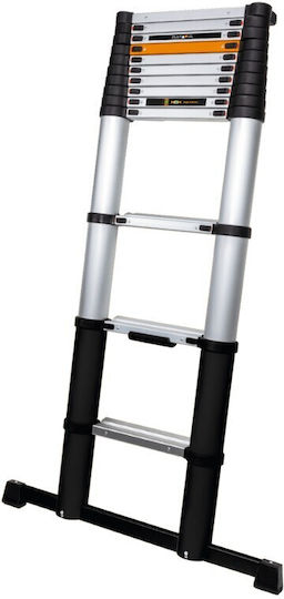 Batavia Telescopic Ladder Aluminum 11 of Steps with Maximum Height 3.27m