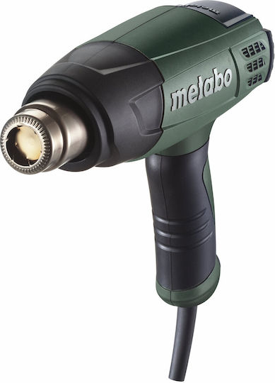 Metabo Hg 20-600 Πιστόλι Θερμού Αέρα 2000W με Ρύθμιση Θερμοκρασίας εως και 600°C