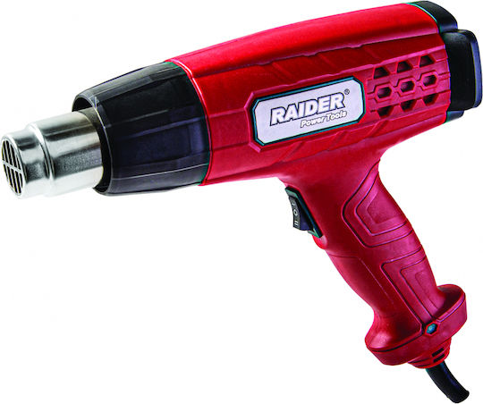 Raider RD-HG14 Пистолет за горещ въздух 2000W с регулиране на температурата до 550°C