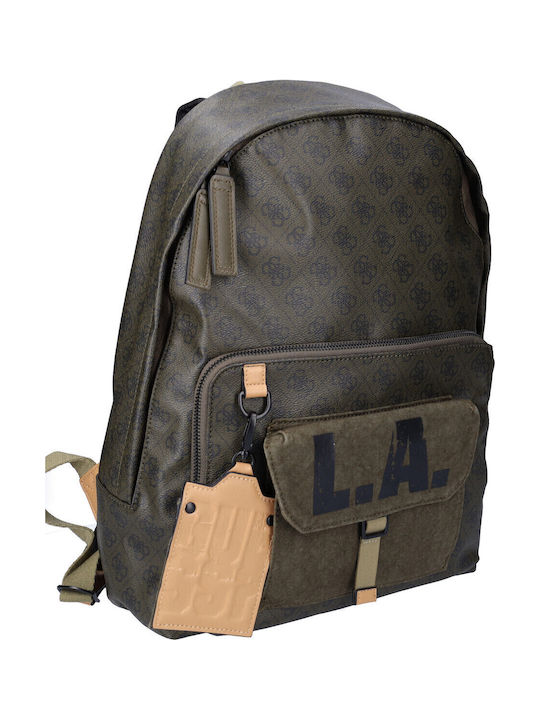 Guess Milano Compact Rucsac Kaki Guess Milano Compact Rucsac Kaki
