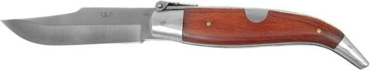 Joker Jkr144 Folding Knife 100 Mm Stainless Steel Wooden Handle