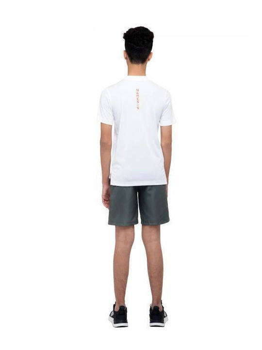 Kids' Set with Shorts Summer 2pcs White MESSI