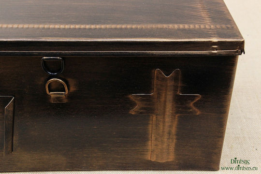 Metallic Bronze Felt Ossuary