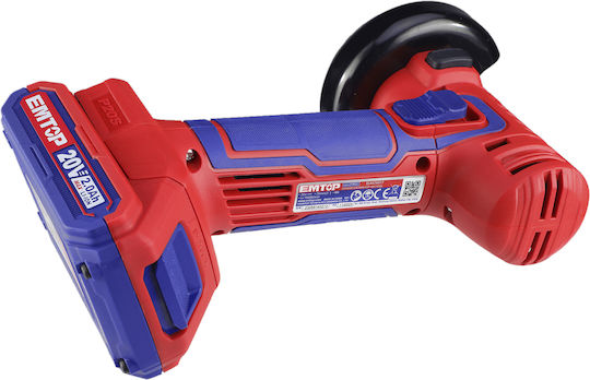 Emtop ELAG7601 Winkelschleifer Mini 76mm Batterie 20V Solo