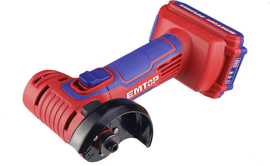 Emtop ELAG7601 Winkelschleifer Mini 76mm Batterie 20V Solo