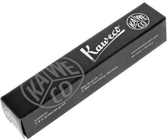 Kaweco Classic Sport Stilou Foarte larg Verde din Plastic cu Roșu Cerneală