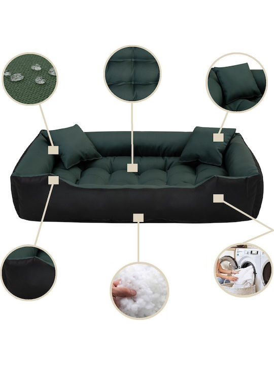 Dog Bed Kennel Ecco 55x45 cm Waterproof Green