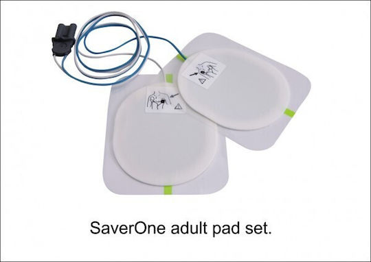 Ami Italia Saver One Automatic Defibrillator 360J with Rechargeable Battery