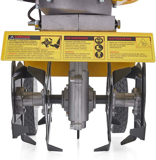 John Gardener În doi timpi Cultivator Benzină 5.2hp/52cc cu Pornire manuală