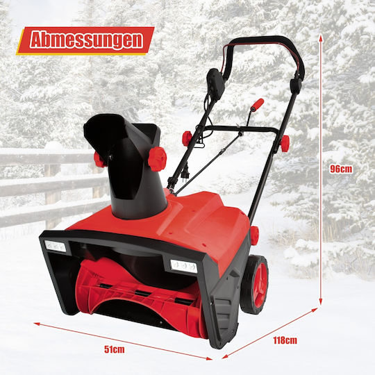 Costway ET10041DE-RE Electric Cultivator