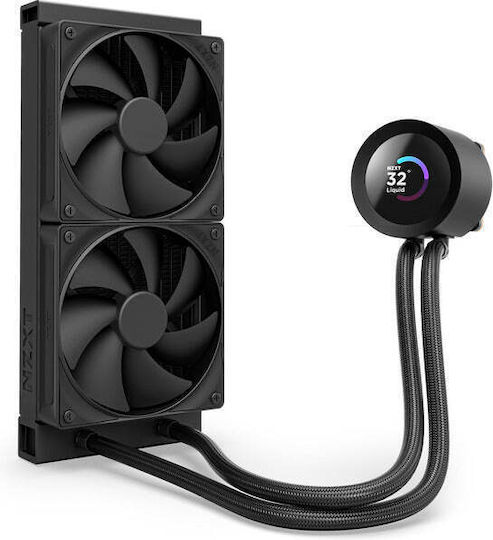 NZXT Kraken 240 v2 Υδρόψυξη AIO CPU με 2 Ανεμιστήρες 120mm