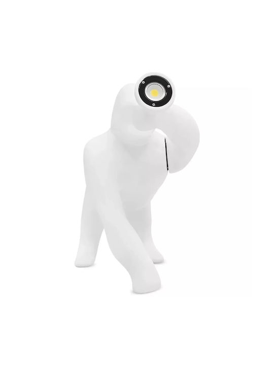 Dekorative Lampe Abbildung Weiß