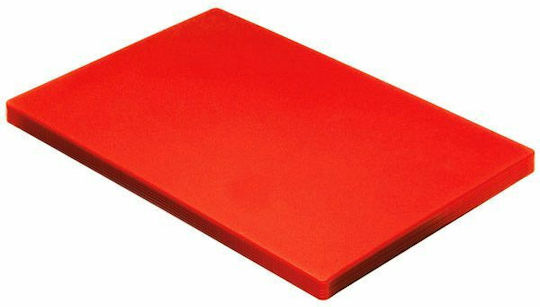 JDS HDPE Red Cutting Board 40x30x1.3cm
