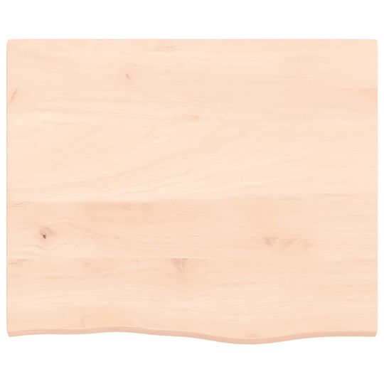 vidaXL Waschtisch ohne Waschbecken L60xB50xH2cm Oak