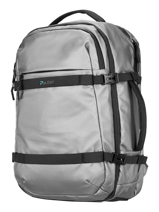 Paulter Backpack Αδιάβροχο Ασημί