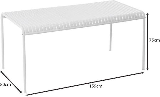 Κουζίνας Άσπρο 159x80x75εκ.