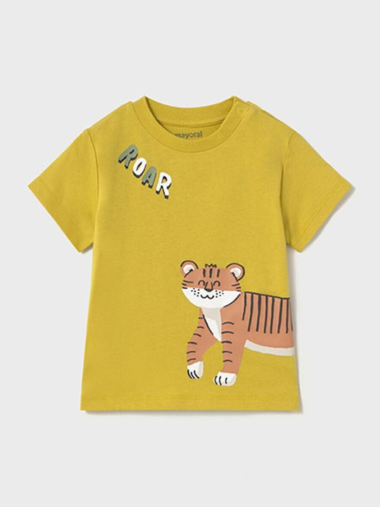Kids' Set with Shorts Summer 3pcs Golden