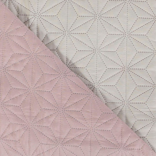 Borea Stellar Покривало Единично от Полиестер Light Grey-Grey 160x240см