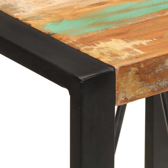 Table Bar from Solid Wood & Metal Coffee 60x55x110cm