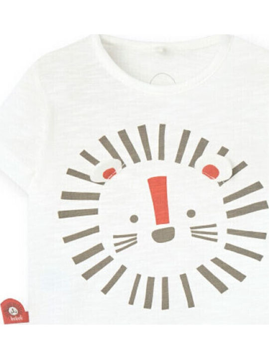 Kids' Set with Shorts Summer 2pcs Off-white