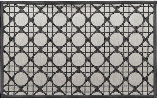 Atmosphera Geometrik Living Room Rug Rectangular Black 50x120cm Atmosphera Geometrik Living Room Rug Rectangular Black 50x120cm