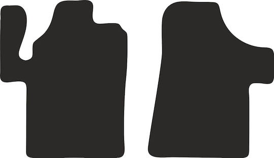Premium Polyamid Fußmatten vorne Mercedes Viano W639 Van 2003-2014