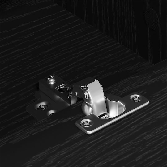 TV-Ständer Schwarze Eiche M150xT30xH44.5cm