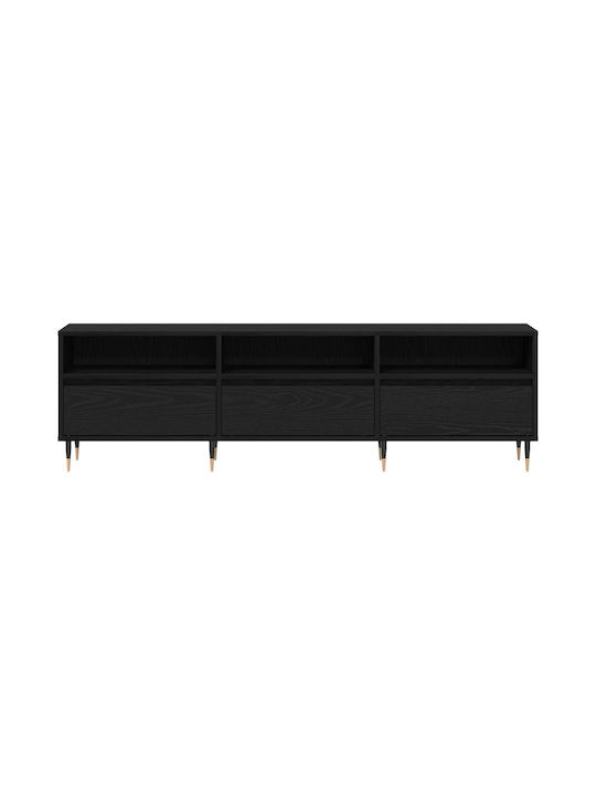 TV-Ständer Schwarze Eiche M150xT30xH44.5cm