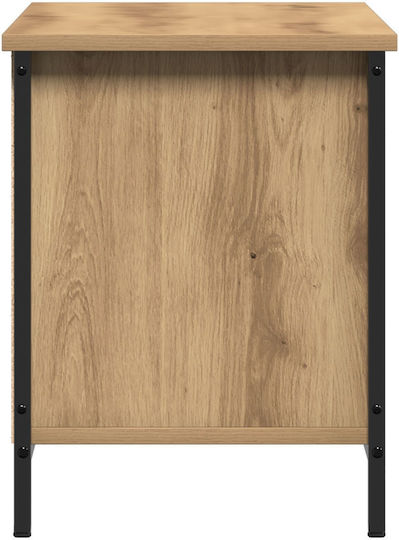 TV-Ständer aus Eichenholz M102xT35xH45cm