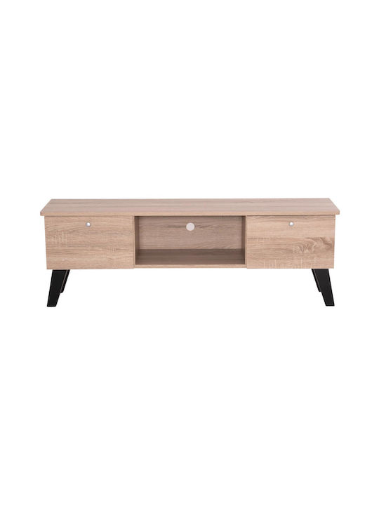 Έπιπλο Τηλεόρασης Iren Sonama Oak-μαύρο Μ120xΠ32.5xΥ33cm