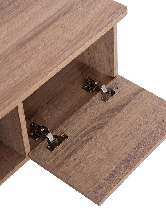 Έπιπλο Τηλεόρασης Iren Sonama Oak-μαύρο Μ120xΠ32.5xΥ33cm