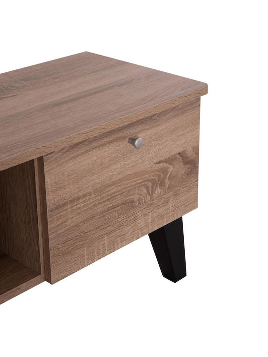 Έπιπλο Τηλεόρασης Iren Sonama Oak-μαύρο Μ120xΠ32.5xΥ33cm
