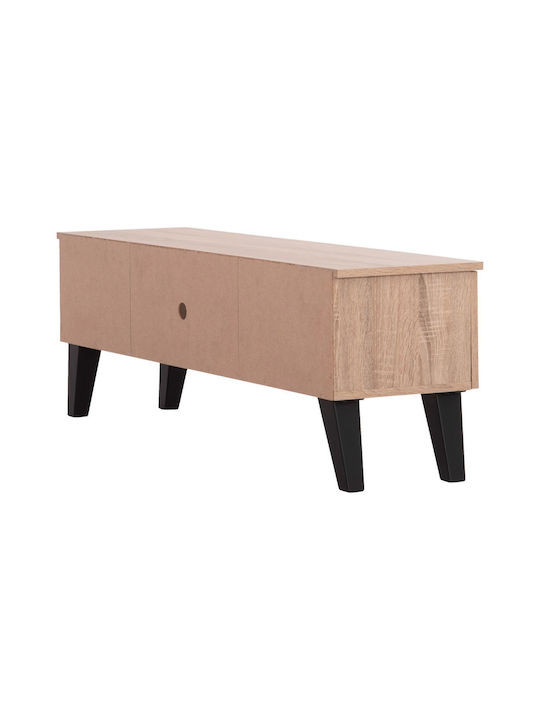 Έπιπλο Τηλεόρασης Iren Sonama Oak-μαύρο Μ120xΠ32.5xΥ33cm