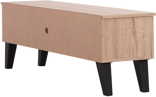 Έπιπλο Τηλεόρασης Iren Sonama Oak-μαύρο Μ120xΠ32.5xΥ33cm