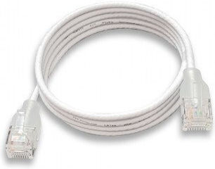 Wantec S/FTP Cat.6a (Gigabit) Мрежов Кабел Ethernet 10м Бял