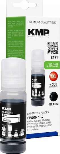 KMP Compatible Inkjet Printer Ink Canon T00P1 4800 Pages 160ml Black 1pcs