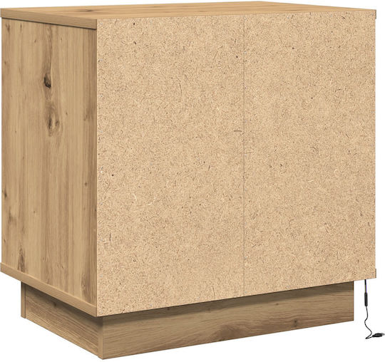 Комод Дървен Кафяв дъб 50x34.5x50см