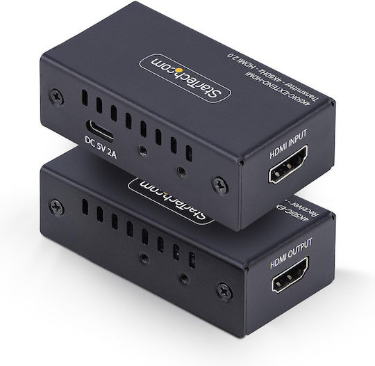 Startech 4k50ic-extend-hdmi Av Extender Transmitter Receiver Black