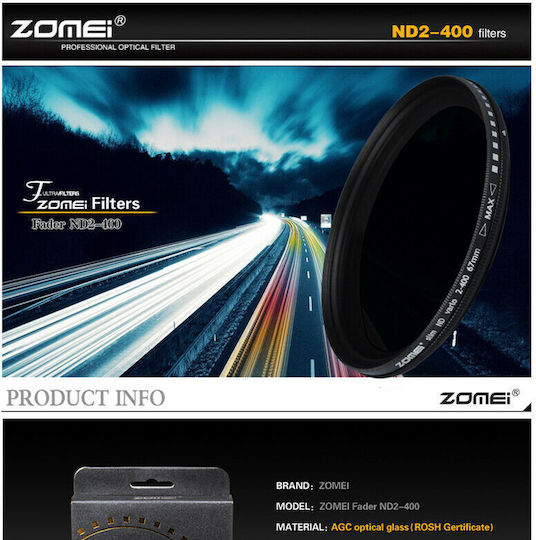 Diat PRO / ND / ColouredFilter Kit 58mm for Camera Lenses