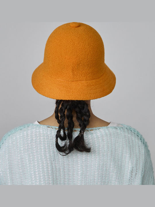 Kangol Bermuda Γυναικείο Καπέλο Bucket Πορτοκαλί