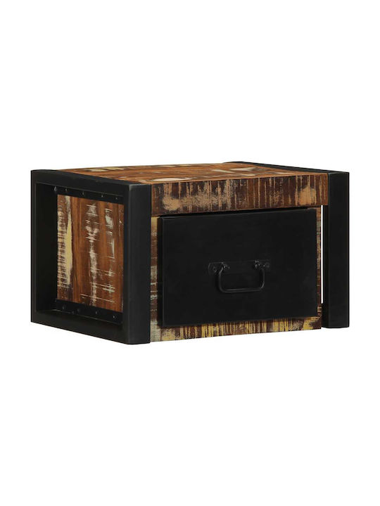 Κομοδίνα Ξύλινα Πολύχρωμα 2τμχ 25x40x35cm