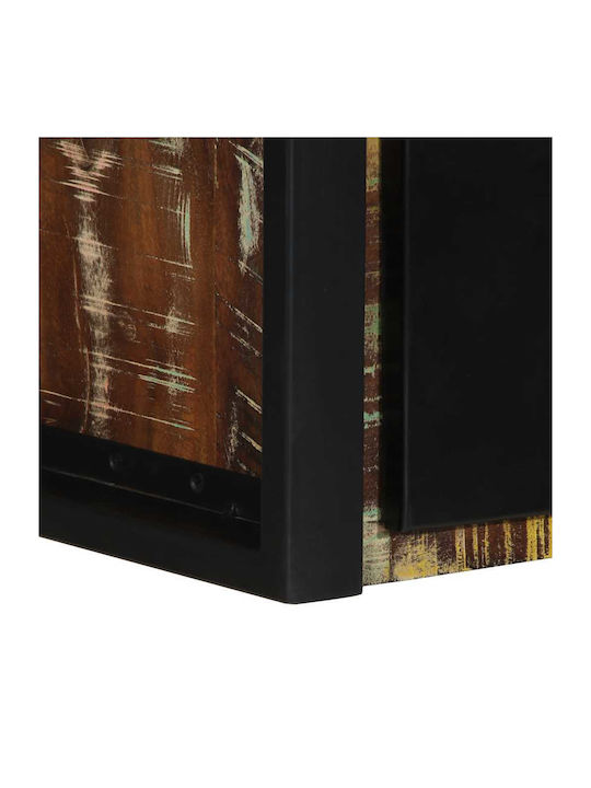 Κομοδίνα Ξύλινα Πολύχρωμα 2τμχ 25x40x35cm