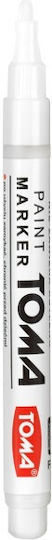Toma 441 Fine Thin White Oil Marker