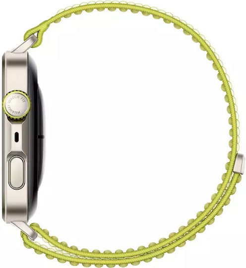 Huawei Watch Fit 4 Pro Aluminium 45mm Waterproof with Heart Rate Monitor (Green)