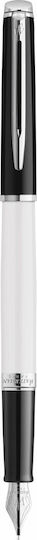 Waterman Writing Pen Fine Blue made of Steel with Blue Ink